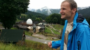 Andrej na tohtoročnej dovolenke. Aj on žije v Drahuškove. 