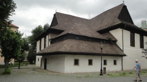 Kežmarský drevený kostol je zapísaný na Zozname UNESCO.  