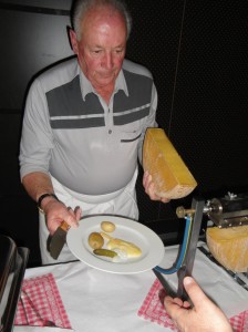 Príprava raclette