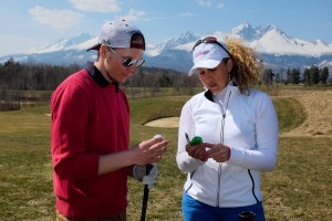 SKIGOLF 2015_Adam Zampa so Zuzanou Kamasovou