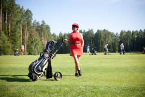 Ruská golfistka podnikateľka Svetlana 